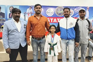 Gold Medal in 5th Open State level Karate Championship