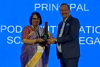 Exceptional school leader award from India Today group - 2024