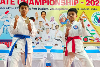 Achievement in International Karate Championship - 2023