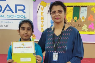 Certificate of zonal excellence in the NSO and a Rs 500 voucher - 2024