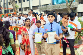 Felicitation Of State Merit List students in Secondary Scholarship Examination - 2024