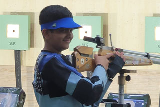 Taking Aim at Success: Saish Hits the Bullseye! - 2024