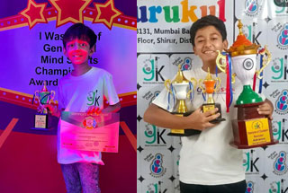 Achievement in Genius Kid Mind Sports Championship - 2024