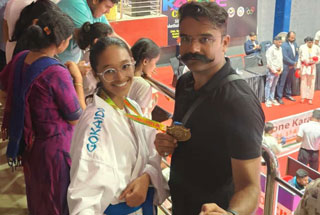 Gold Medal in Shotokan Karate Championship - 2024