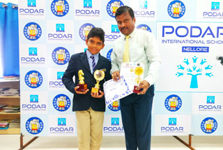 Best player award in chess competition - 2024