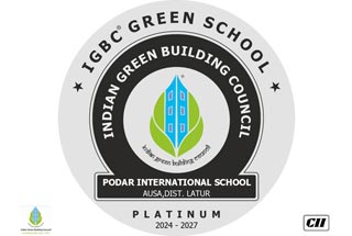 Podar International School – Ausa Achieves Prestigious IGBC Platinum Certification for Green Schools - 2025