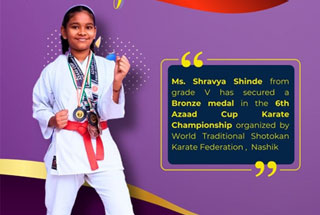 Double Triumph! Shravya Shinde Shines with Two Bronze Medals in Karate Championships! - 2025